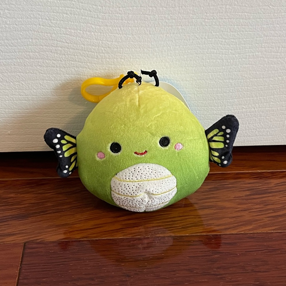 Kirsty the Butterfly 3.5” Clip Squishmallow